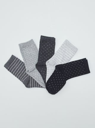 Lot de 5 paires de chaussettes