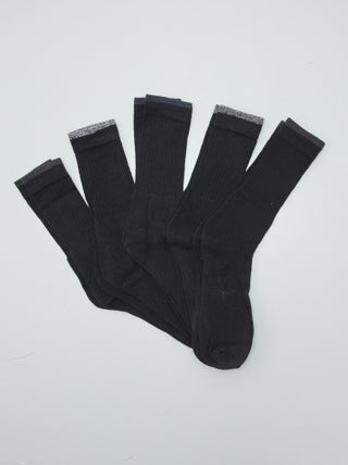 Lot de 5 paires de chaussettes