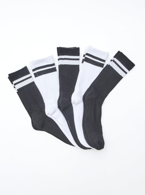 Lot de 5 paires de chaussettes - Kiabi