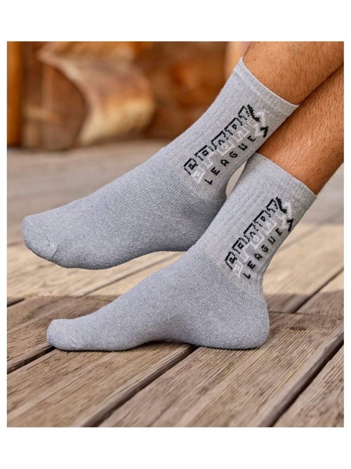 Lot de 5 Paires de Chaussettes Sport   - ATLAS FOR MEN - Kiabi