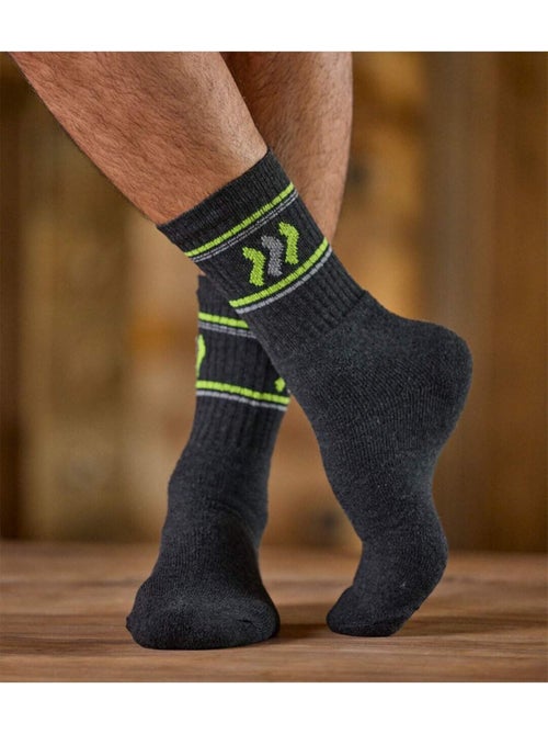 Lot de 5 paires de chaussettes sport - atlas for men - Kiabi Lot de 5 paires de chaussettes sport - atlas for men - Kiabi