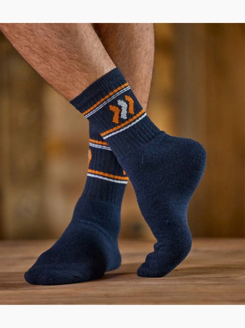 Lot de 5 paires de chaussettes sport - atlas for men - Kiabi Lot de 5 paires de chaussettes sport - atlas for men - Kiabi