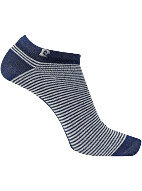 Lot de 5 paires de chaussettes tiges courtes rayées modèle pc 0373 pierre cardin - Kiabi
