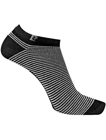 Lot de 5 paires de chaussettes tiges courtes rayées modèle pc 0373 pierre cardin