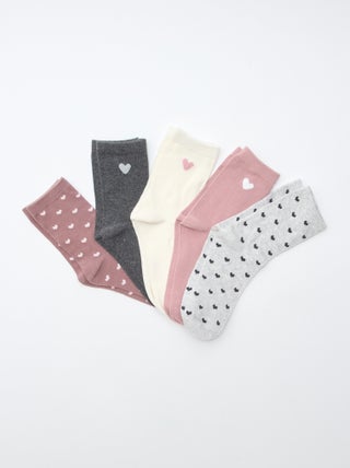 Lot de 5 paires de chaussettes