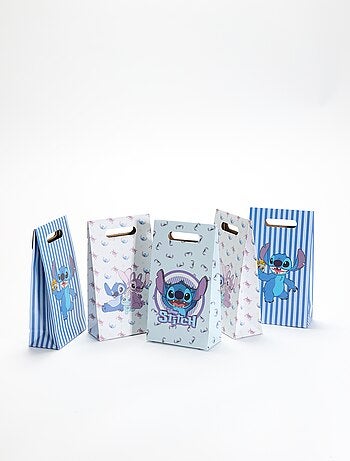 Lot de 5 pochettes cadeaux 'Stitch' de 'Disney'