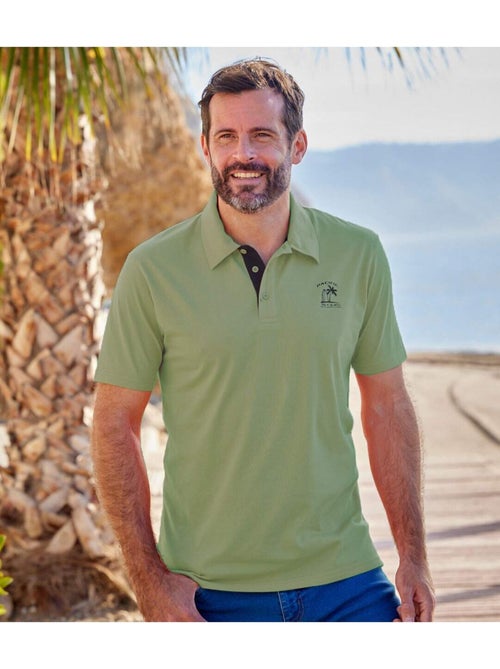 Lot de 5 polos pacific island  - atlas for men - Kiabi