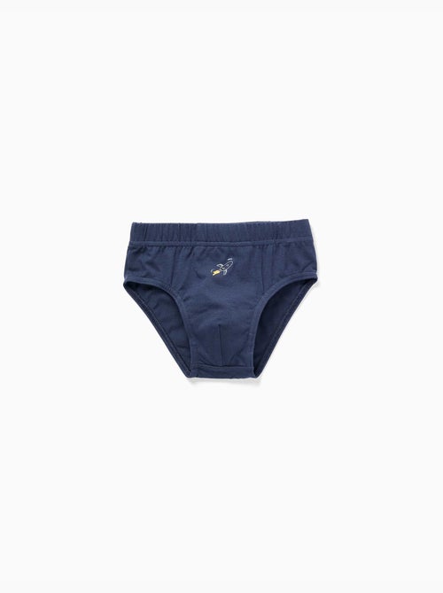 Lot de 5 slips en coton avec imprimés fusée - Kiabi