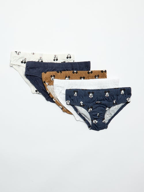 Lot de 5 slips 'Mickey' - Kiabi
