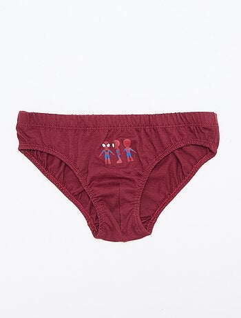 Lot de 5 slips 'Spidey'