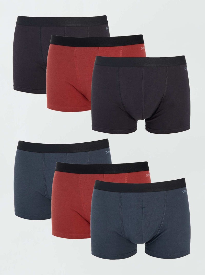 Lot de 6 boxers 'Dim' ECODIM PACK noir - Kiabi