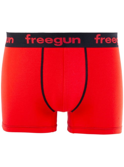 Lot de 6 boxers garçon en coton freegun - Kiabi