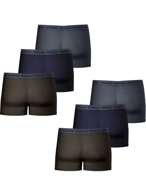 Lot de 6 boxers homme allure eminence - Kiabi Lot de 6 boxers homme allure eminence - Kiabi