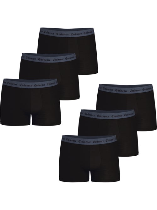 Lot de 6 boxers homme allure eminence - Kiabi Lot de 6 boxers homme allure eminence - Kiabi