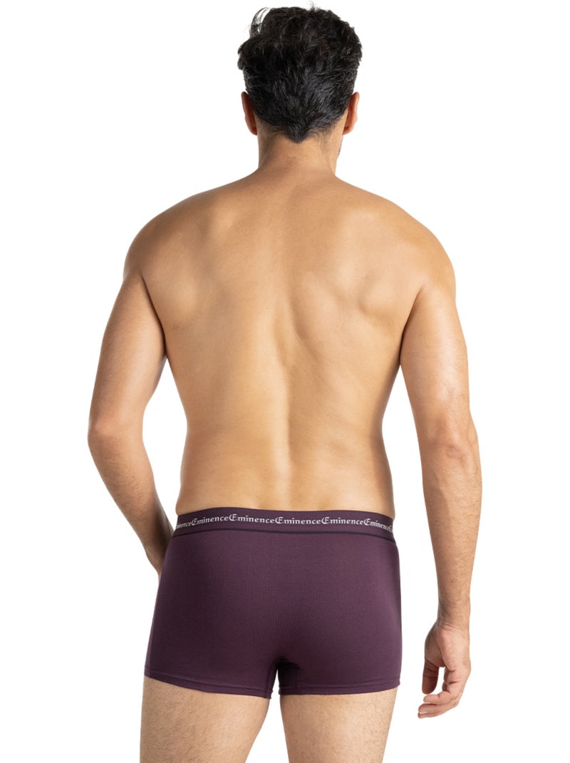 Lot de 6 boxers homme business eminence Gris Bordeaux Noir - Kiabi