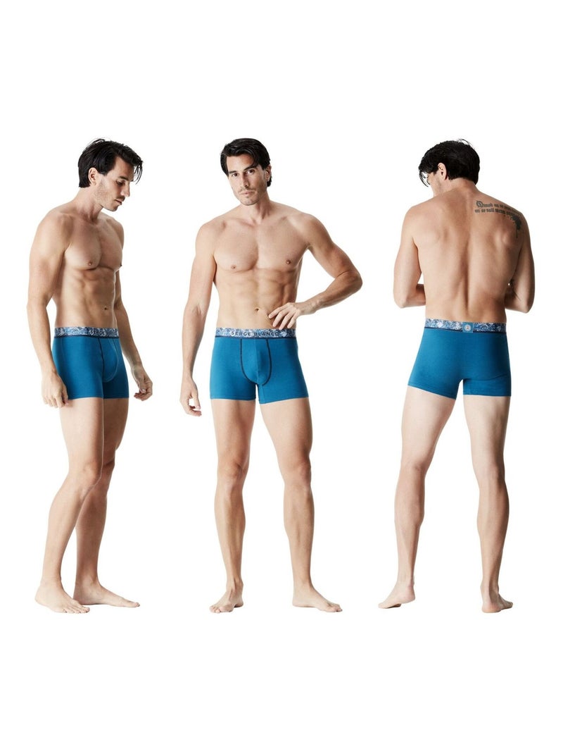 Lot de 6 boxers homme ceinture sublimation serge blanco serge blanco Noir - Kiabi