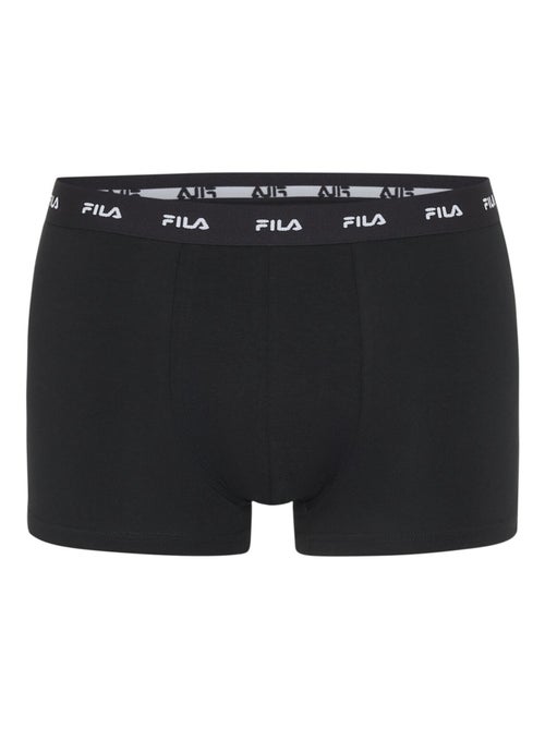 Lot de 6 boxers homme fila  noir fila - Kiabi