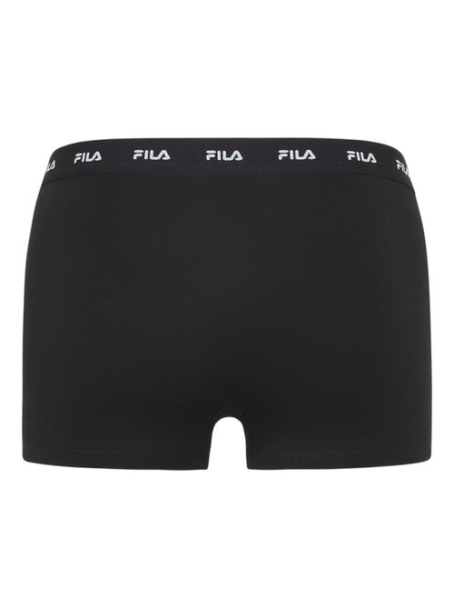 Lot de 6 boxers homme fila  noir fila - Kiabi
