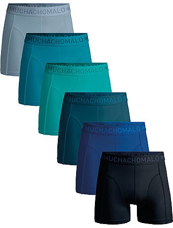 Lot de 6 boxers homme Muchachomalo
