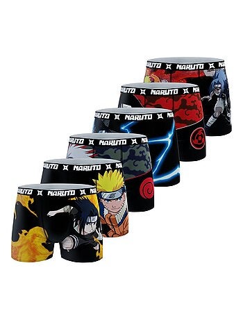 Lot de 6 boxers homme naruto naruto