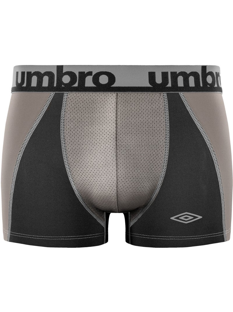 Lot de 6 boxers homme tec umbro Noir - Kiabi