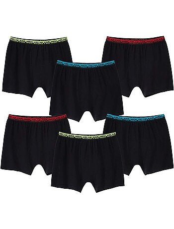 Lot de 6 boxers stretch confort - atlas for men