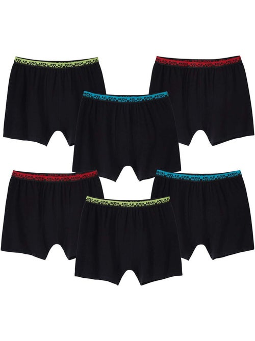 Lot de 6 boxers stretch confort - atlas for men - Kiabi Lot de 6 boxers stretch confort - atlas for men - Kiabi