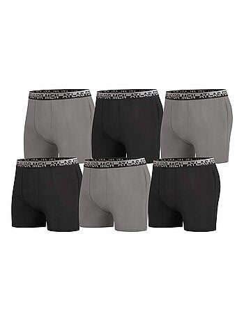 Lot de 6 Boxers Stretch Unis Atlas For Men - ATLAS FOR MEN