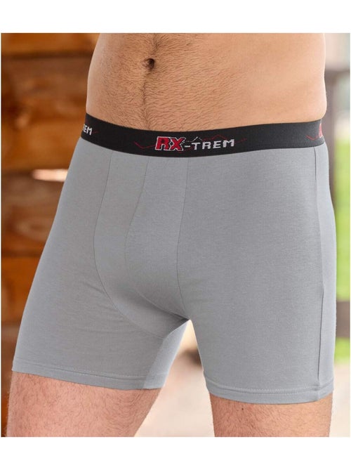Lot de 6 Boxers Stretch Unis RX-Trem - ATLAS FOR MEN - Kiabi Lot de 6 Boxers Stretch Unis RX-Trem - ATLAS FOR MEN - Kiabi