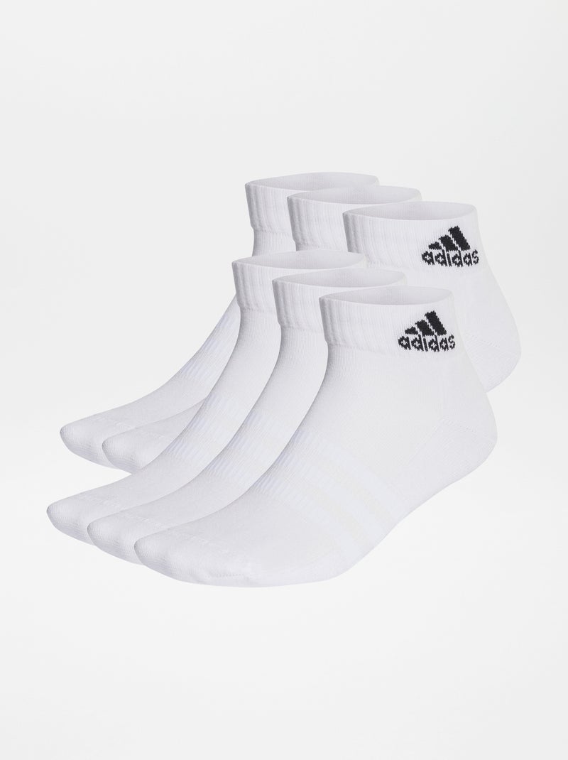 Lot de 6 chaussettes 'adidas' blanc - Kiabi