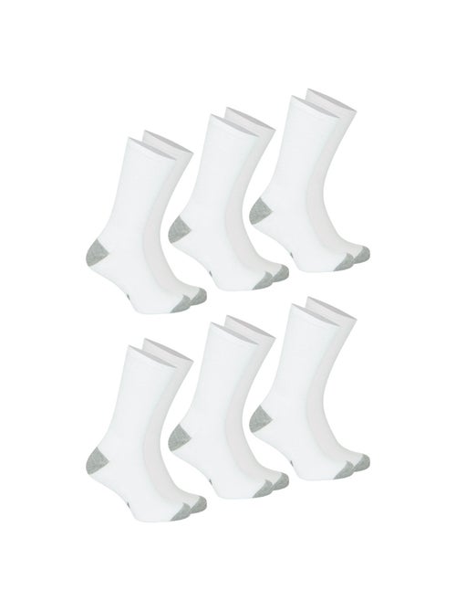 Lot de 6 mi-chaussettes homme ecopack sport athena - Kiabi Lot de 6 mi-chaussettes homme ecopack sport athena - Kiabi
