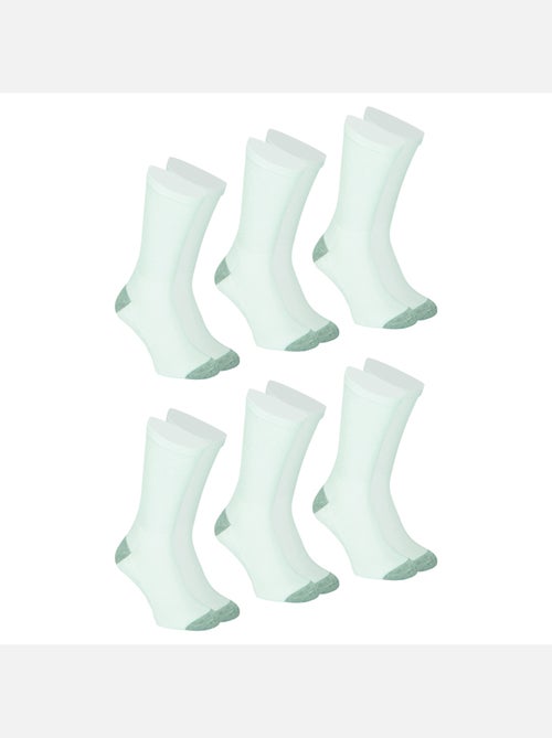 Lot de 6 mi-chaussettes homme ecopack sport athena - Kiabi Lot de 6 mi-chaussettes homme ecopack sport athena - Kiabi