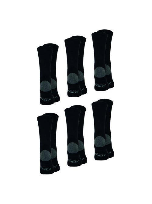 Lot de 6 mi-chaussettes homme ecopack sport athena - Kiabi Lot de 6 mi-chaussettes homme ecopack sport athena - Kiabi
