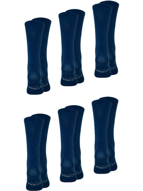 Lot de 6 Mi-Chaussettes MY PETIT PRIX - Kiabi