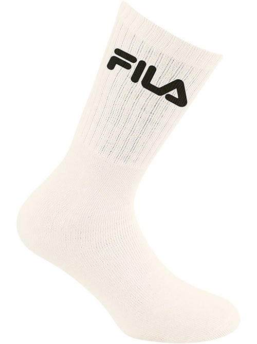 Lot de 6 paires de chaussette tennis homme mocha mousse fila - Kiabi