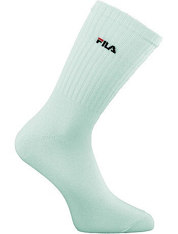 Lot de 6 paires de chaussette tennis homme super bubble fila