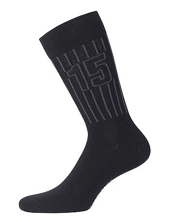 Lot de 6 paires de chaussettes de ville coton homme serge blanco