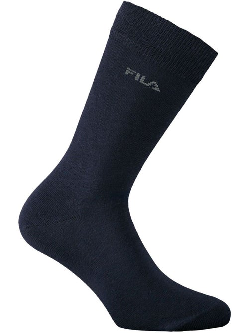 Lot de 6 paires de chaussettes de ville homme en bambou  fila - Kiabi