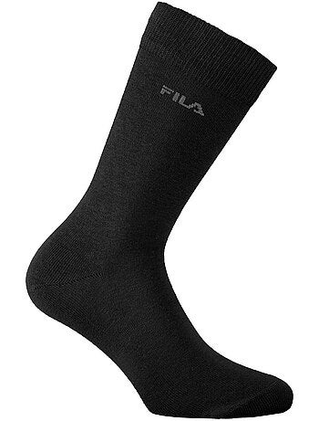 Lot de 6 paires de chaussettes de ville homme en bambou fu5511 fila