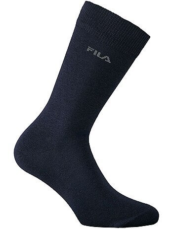 Lot de 6 paires de chaussettes de ville homme en bambou fu5511 fila