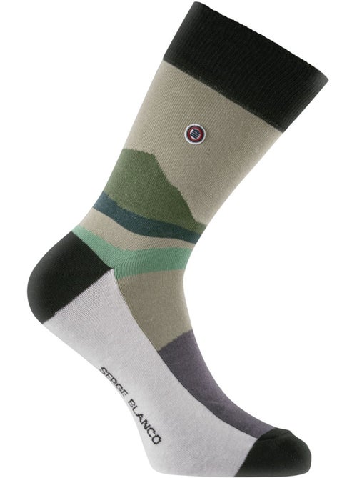 Lot de 6 paires de chaussettes de ville serge blanco serge blanco - Kiabi