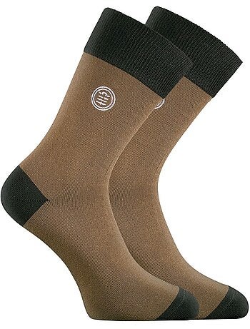 Lot de 6 paires de chaussettes de ville town ed serge blanco