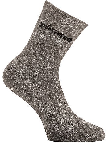 Lot de 6 paires de chaussettes femme à paillettes osé peste twinday