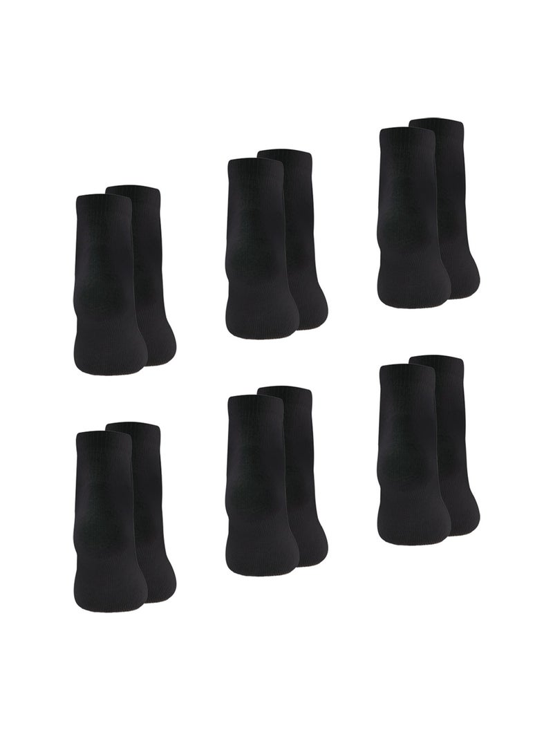 Lot de 6 paires de chaussettes homme sport wilson Noir - Kiabi