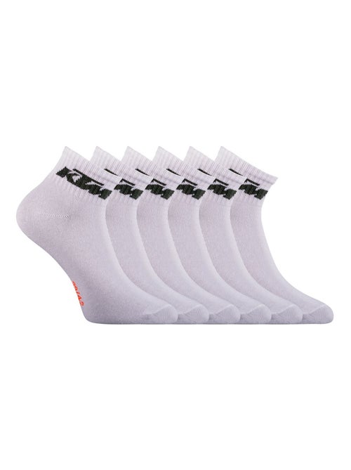 Lot de 6 paires de chaussettes mid homme ktm - Kiabi