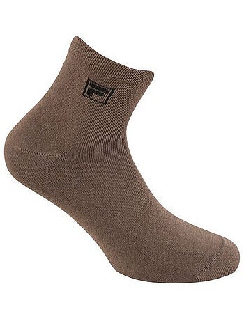Lot de 6 paires de chaussettes quarter homme mocho mousse fila