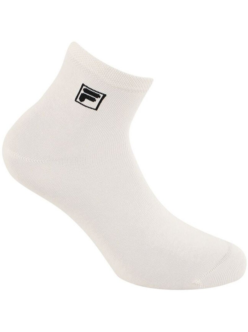 Lot de 6 paires de chaussettes quarter homme mocho mousse fila Beige - Kiabi
