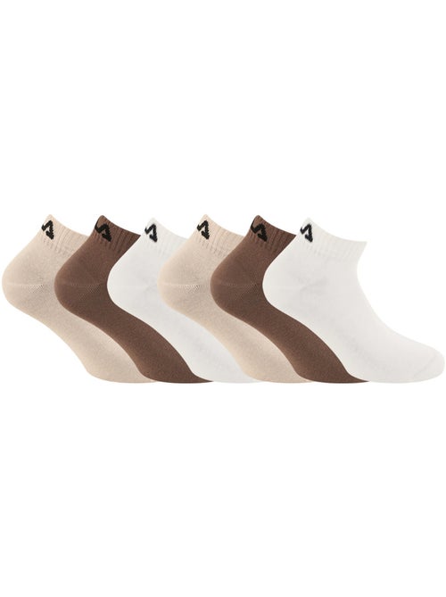 Lot de 6 paires de chaussettes quarter homme mocho mousse fila - Kiabi