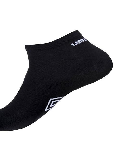 Lot de 6 paires de chaussettes sneackers homme taille 39/42 umbro - Kiabi