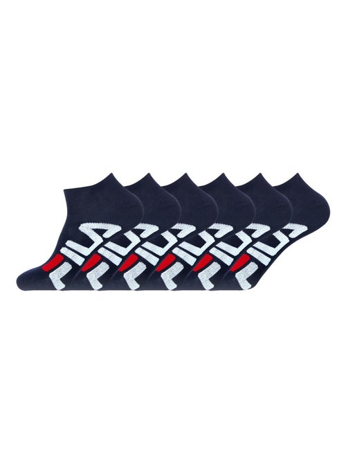 Lot de 6 paires de chaussettes socquettes homme 9199 fila - Kiabi